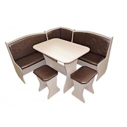 Кухонный уголок Аленка-3 (комплект со столом и табуретами)