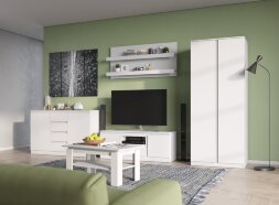 Шкаф трехдверный Stern (Штерн), белый 