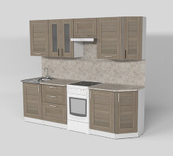 Кухонный гарнитур Лира базис, 240 см