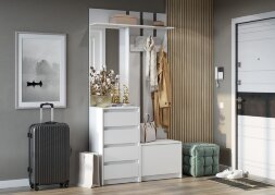 Вешалка Айден ВШ06-1100, белый