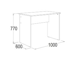 Стол письменный-1 Омега - 16