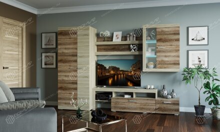 Модульная гостиная Соната, Сонома/Сакраменто 