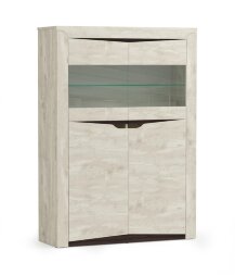 Шкаф комбинированный 33.15 Лючия, Бетон пайн