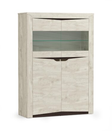 Шкаф комбинированный 33.15 Лючия, Бетон пайн 