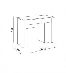 Туалетный столик Глэдис