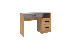 Стол косметический Асти, Дуб крафт золотой/Ателье светлое 