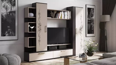 Стенка Дакота, венге цаво/дуб белфорт 