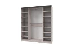 Шкаф 4-х дверный ШР-4 (с 2 зеркалами) Тиана, Персидский жемчуг 