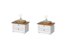 Комплект тумб прикроватных (2 штуки) Валенсия 