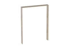 Шкаф трехдверный с обрамлением Мишель