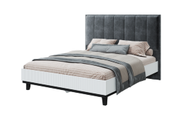Кровать 1200  с мягким изголовьем  Шарлиз  
