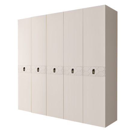 Шкаф 5 дверей БМШ2/5 (без зеркал) Bogemia Farfalle 