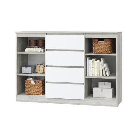 Комод 2 двери и 4 ящика Лори 