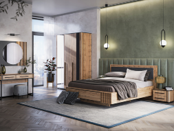 Кровать двуспальная парящая Аэлита