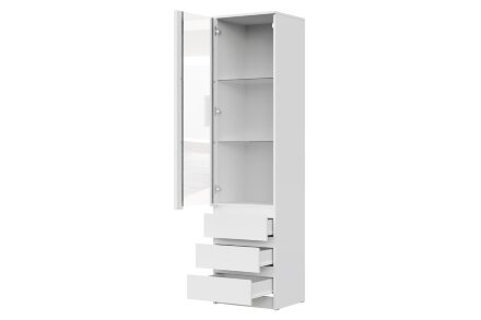 Шкаф-витрина Stern (Штерн), белый 