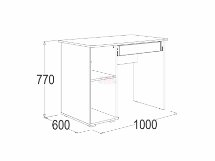 Стол письменный-2 Омега - 16 