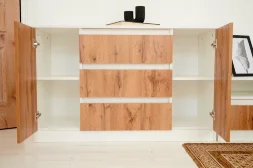 Комод 1200 Парус, белый/вотан