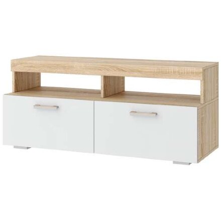 Тумба малая ТМС-1200 Соната, Сонома/Белый глянец  