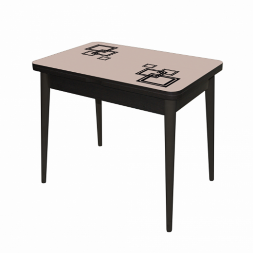 Стол обеденный раскладной Прага 7 опора массив МТ2