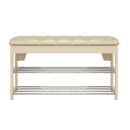 Банкетка Грейс с каретной стяжкой, венге 