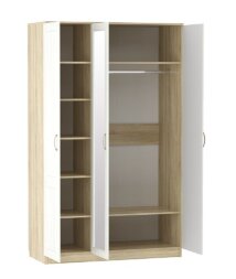 Шкаф трехстворчатый для одежды Оливия НМ 040.33 X