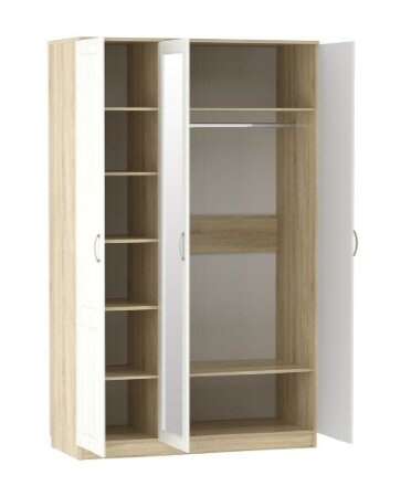 Шкаф трехстворчатый для одежды Оливия НМ 040.33 X НМ 040.33 X