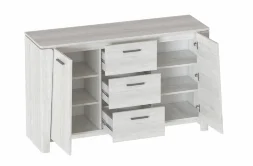 Тумба 2 двери 3 ящика Мальта, Дуб винтерберг