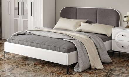 Кровать Валенсия с мягким изголовьем 
