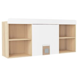 Полка над столом Стиль, кофе с молоком