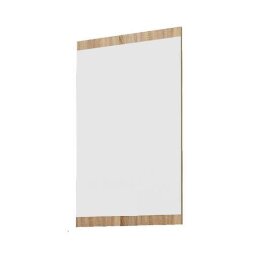 Зеркало Италия, Сонома/белый глянец