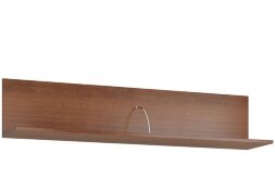 Полка навесная Ливорно ЛН-2, орех донской