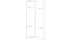 Шкаф ШК-02 Бостон, Анкор светлый