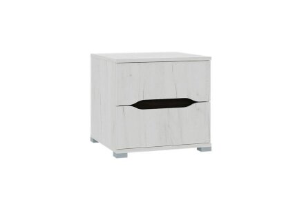 Тумба прикроватная Вега, Крафт белый 