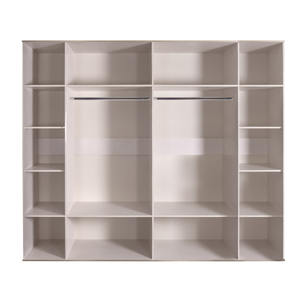 Шкаф 6 дверей БМШ1/6(Fa) (с зеркалами) Bogemia Farfalle 