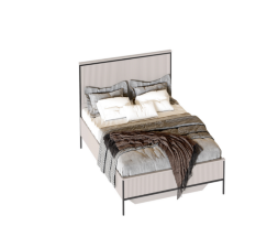Кровать 900 Нора, Персидский жемчуг/Вереск Ромено
