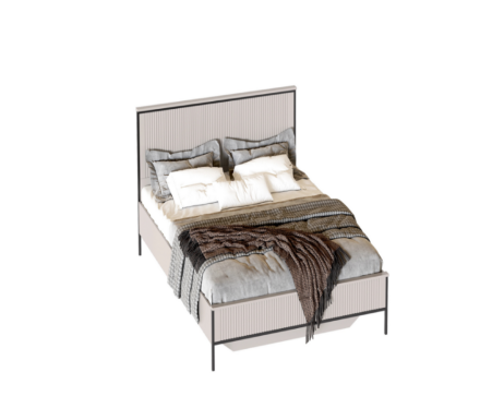 Кровать 900 Нора, Персидский жемчуг/Вереск Ромено 