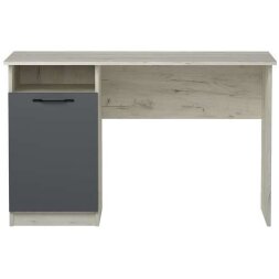 Стол ПКС-12, Крафт белый - Антрацит