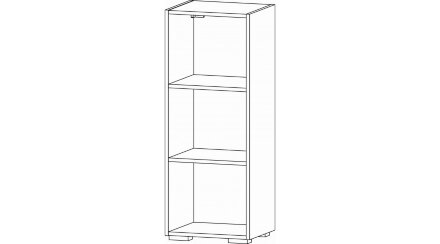 Шкаф универсальный Даллас, Цемент темный/дуб вотан 