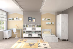 Стол письменный 1 дверь и 1 ящик на ножках Ст-2 ЭГО 