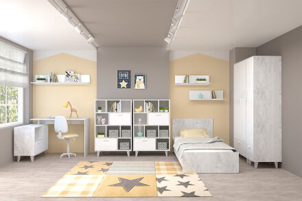 Стол письменный 1 дверь и 1 ящик на ножках Ст-2 ЭГО  