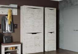 Шкаф 1-дверный Соренто, дуб Бонифаций