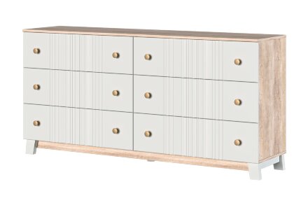 Комод 6 ящиков Ланзетти 