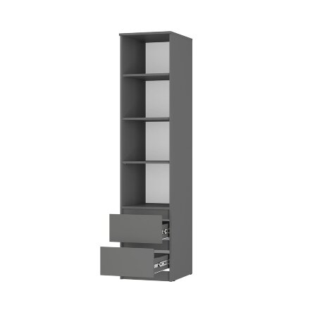 Пенал открытый Симпл, Графит 