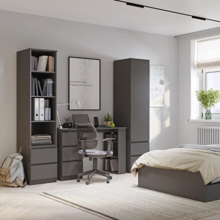 Пенал открытый Симпл, Графит 