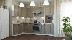 Кухонный гарнитур Лира гранд прайм, 260х140 см