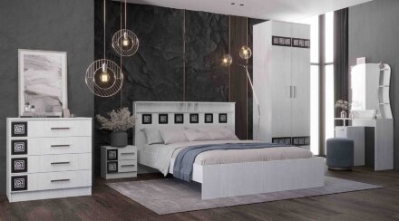 Кровать Коста-Рика, анкор светлый 