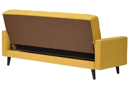 Диван Сканди NEW (независимый пружинный блок) 1,2 LOUNGE 26 (ножки венге) 