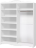 Шкаф 4-х дверный ШР-4 Лотос, Белый 