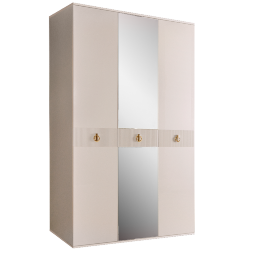 Шкаф 3 двери МШ1/3(s) (с зеркалом)  Rimini Solo