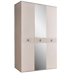 Шкаф 3 двери МШ1/3(s) (с зеркалом)  Rimini Solo